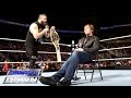 A War Torn Dean Ambrose Blasts Kevin Owens With A Chair SmackDown March 3 2016
