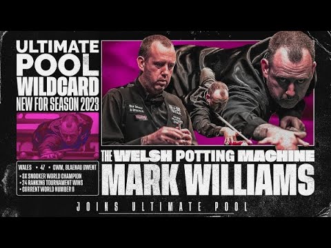Snooker Superstar Mark Williams Joins Ultimate Pool