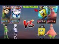 GON KILLUA Vs PATRICK SPONGEBOB Trashtalker BATTLE OF BEST COLLAB SKIN WHO WIN