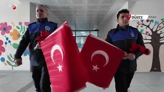 Zabıtadan Bayrak Sevgisine Destek