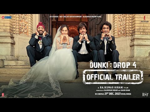 Dunki Drop 4 | Shah Rukh Khan | Rajkumar Hirani | Taapsee | Vicky | Boman | 21st Dec 2023 
