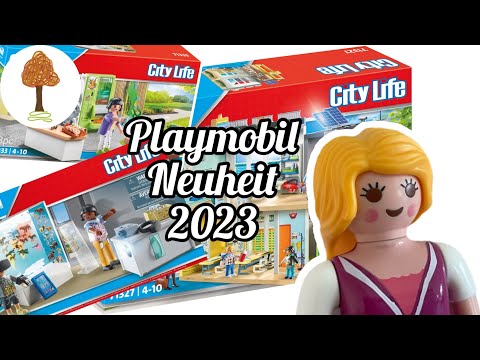 Playmobil Neuheiten Juli 2023 - Neue Playmobil Schule😍// Familie Linde Playmobil Video für Kinder
