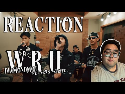 [Reaction] DIAMOND MQT - W.R.U ft. SARAN, SPRITE (Live Performance) | Bankey Reaction