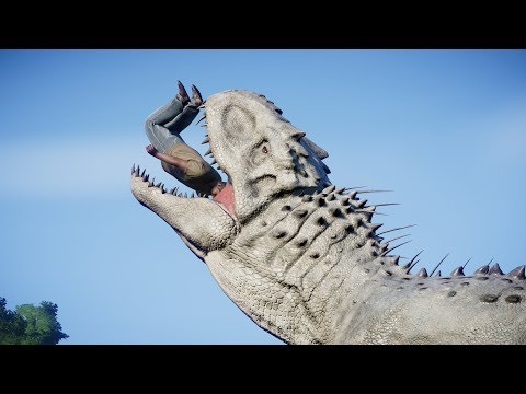 INDOMINUS REX SET LOOSE - Jurassic World Evolution