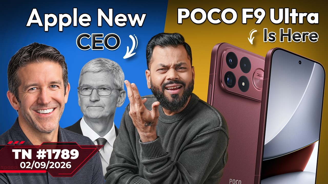 Xiaomi 18 Fold First Look,POCO F9 Ultra Is Here,iQOO 16,Apple New CEO,Redmi Note 17 Pro Max-#TTN1789