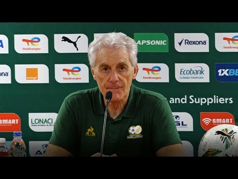 Video Thumbnail: AFCON: Coaches react to South Africa's win over DR Congo | AFP