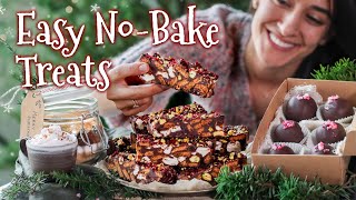 Easy NO-BAKE treats (perfect for the holidays) 🎄