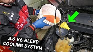 DODGE CHRYSLER JEEP 3.6 PENTASTAR HOW TO BLEED COOLING SYSTEM