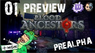 PRIMERAS IMPRESIONES DE UN NUEVO MOBA -PREVIEW- #01 - Blood Ancestors - Gameplay ESPAÑOL