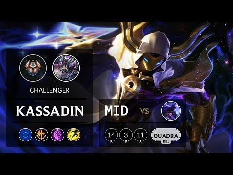 Kassadin Mid vs Ryze - EUW Challenger Patch 9.23