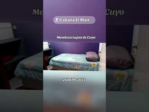 Cabañas El Maiten Vistalba 📲 261 699-2655 Mendoza Luján de Cuyo