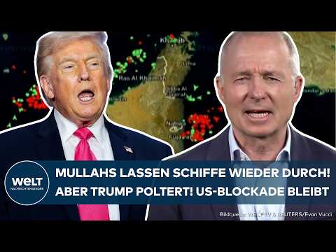 Video Thumbnail: STRAßE VON HORMUS: Mullahs lassen wieder alle Schiffe durch! Trump poltert! US-Blockade bleibt