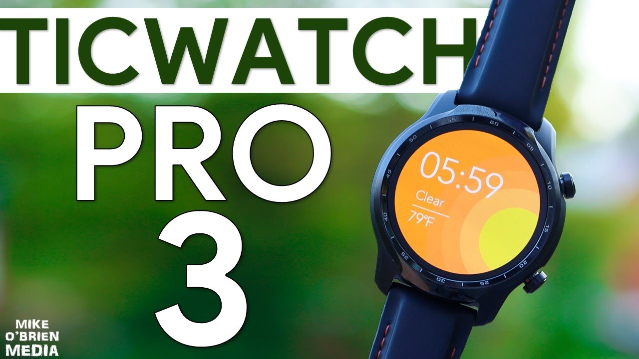 NEW TicWatch PRO 3 Tries to Fix The SmartWatch - [4 Day Battery, SD4100, Apple Watch Features]