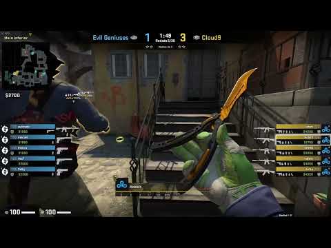 Pov csgo demo HObbit (30/16) Cloud9 vs Evil Geniuses - Inferno (ESL Pro League 21/09/2022)