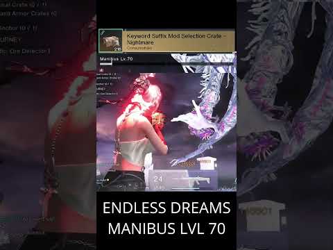 FASTEST MANIBUS KILL IN ENDLESS DREAMS - UNLIMITED MOD FARM - Once Human #oncehuman #oncehumangame