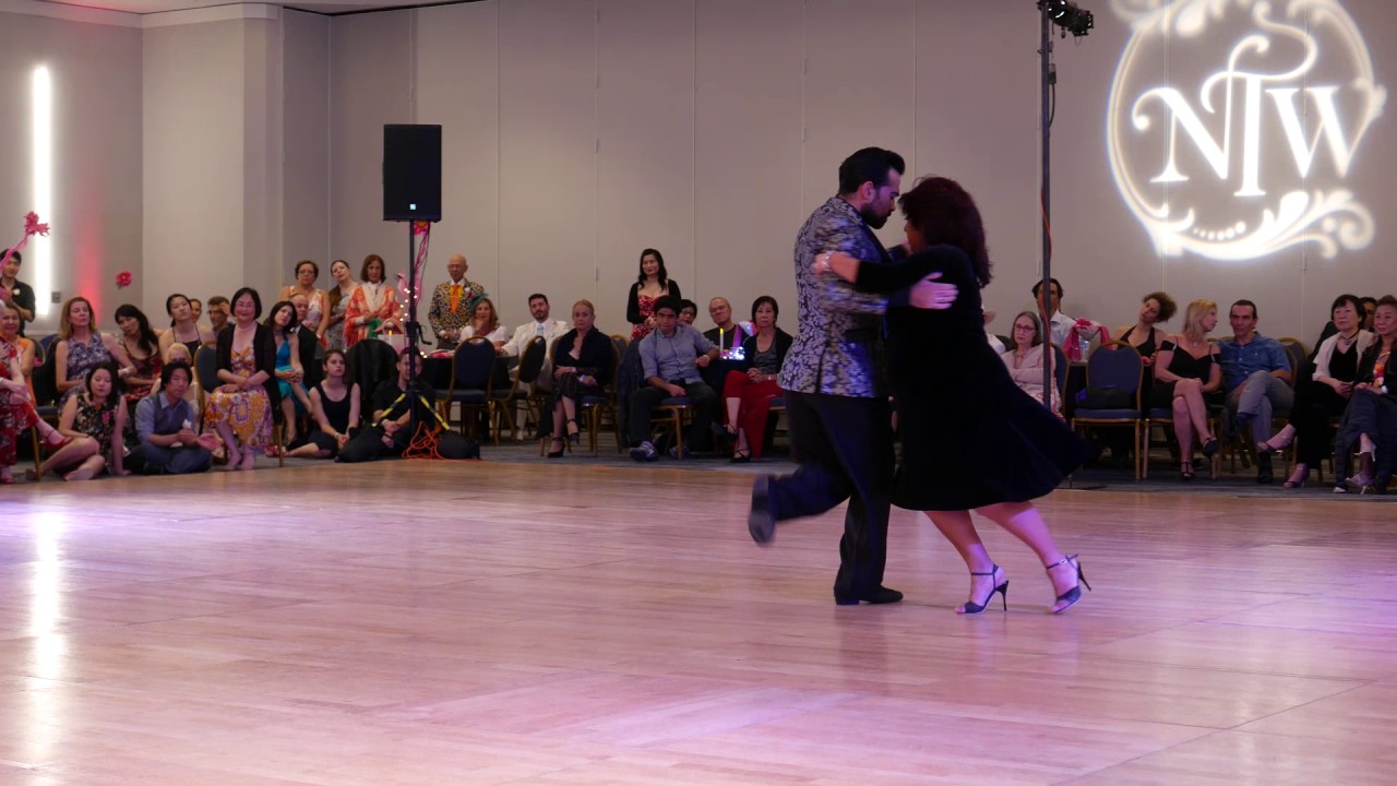 Leonardo Sardella and Graciela González at Nora's Tango Week 2017 June 30 Tango Demo 4/4