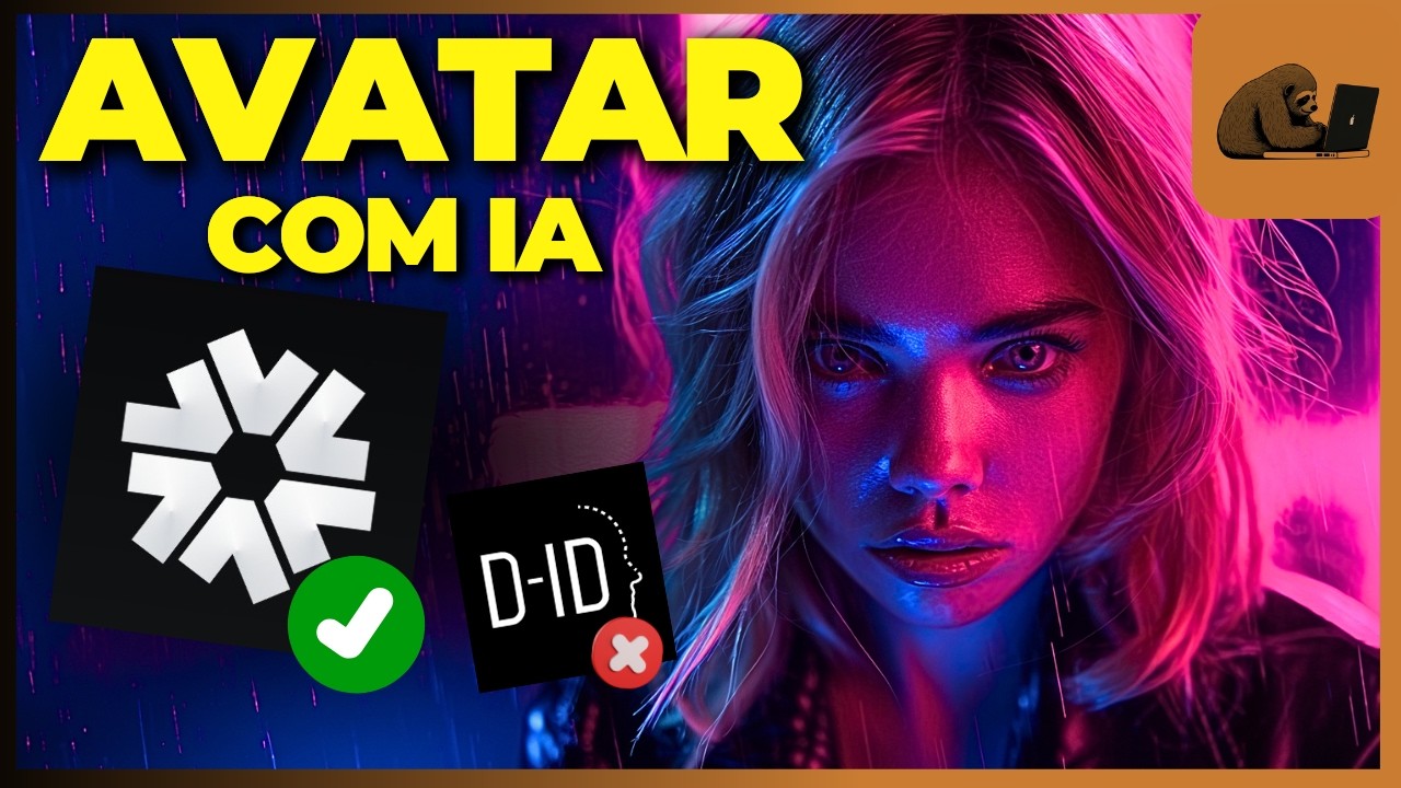 COMO CRIAR AVATAR (QUE FALA) COM INTELIGÊNCIA ARTIFICIAL GRÁTIS!