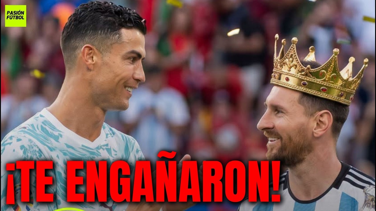 TE ENGAÑARON... EL MISTERIOSO MENSAJE de CRISTIANO a MESSI