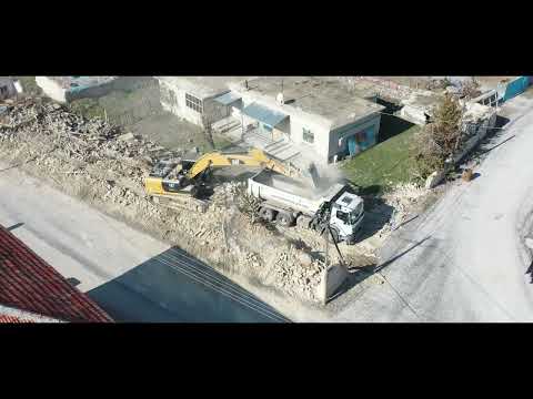 CUMHURİYET-ADALET MAHALLESİ METRUK BİNA YIKIMI