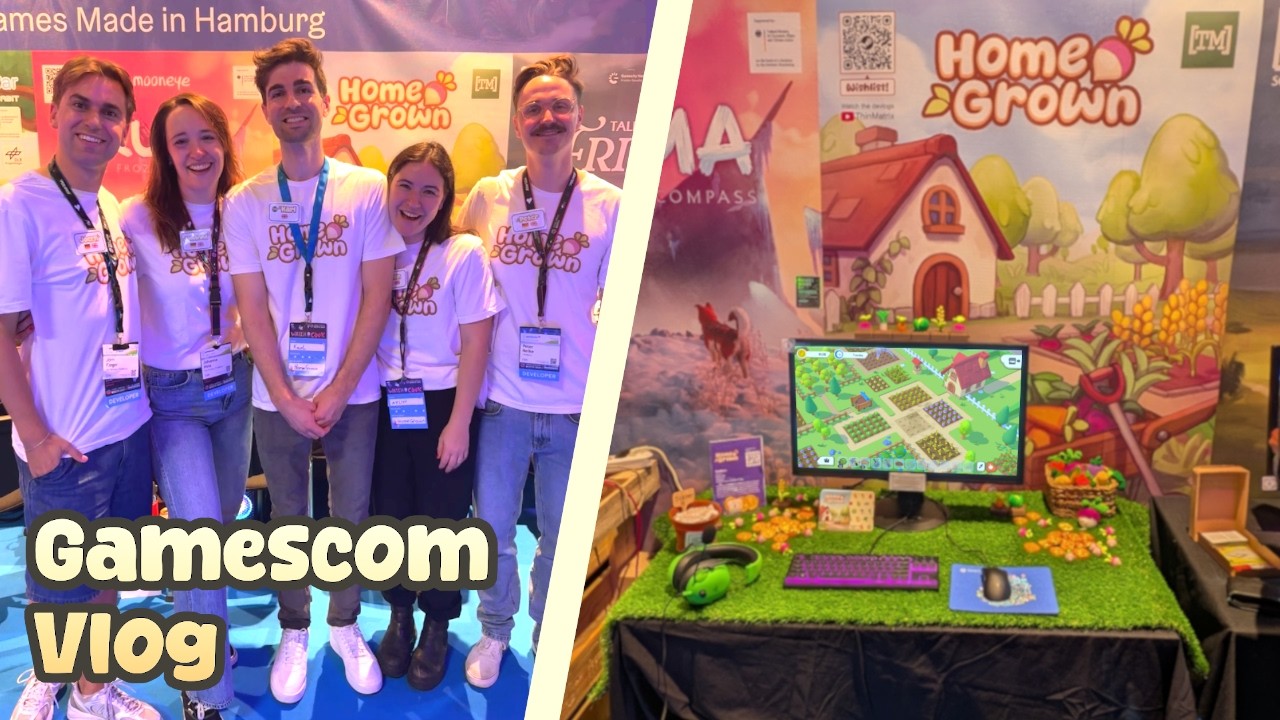 Exhibiting my Game at Gamescom for the First Time!