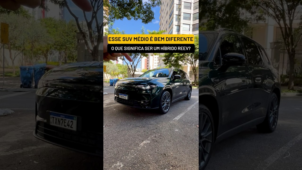 ESSE SUV É BEM DIFERENTE: O QUE SIGNIFICA SER UM HÍBRIDO REEV?