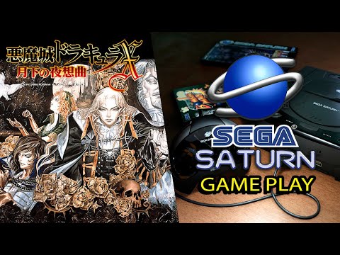 Akumajou Dracula X Gekka no Yasoukyoku (JP) (BR)  - HD (Sega Saturn/SEGA) [Longplay]