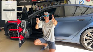 Fixing your door gap on your Tesla Model S