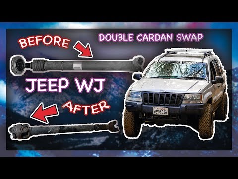 JEEP WJ Rzeppa to Double Cardan Swap Grand Cherokee