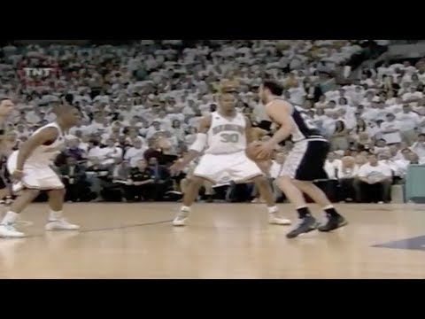 Manu Ginobili Exposes Chris Paul's Overrated Defense - 2008 NBA WCSF