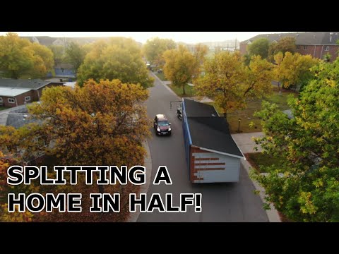 Splitting a Double Wide and Transporting it!