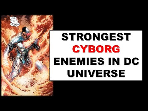 5 STRONGEST CYBORG ENEMIES ON DC COMICS UNIVERSE