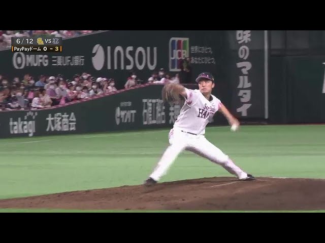 6月12日 ホークス対スワローズ ハイライト
