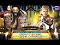 WWE WrestleMania 39 Official And Full Match Card