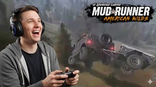 MudRunner - More Smashes Crashes & Fails! (PS4)