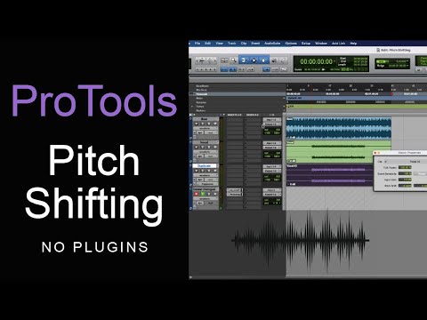 ProTools How To Pitch Shift without Plugins