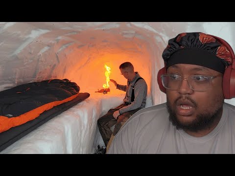 First Time Watching Outdoor Boys - Dugout Shelter Under 10ft of Snow Reaction