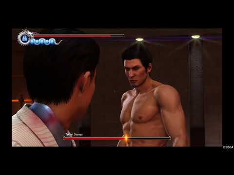 Yakuza 6 Boss Fight: Takumi Someya round 2 no heat actions (Legend)