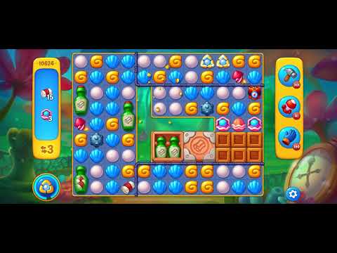 Fishdom level 10624 no boosters フィッシュダム ノーマル