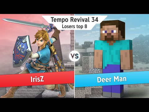 Tempo Revival 34 - IrisZ (Link) Vs. Deer Man (Steve) - Losers Top 8