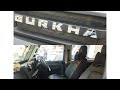 Seatcovers Dash Cam Coir Matt Instlled In Gurkha