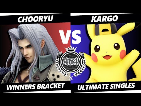 4o4 Smash Night 32 - chooryu (Sephiroth) vs Kargo (Pikachu) - Winners Round 3