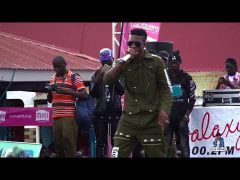 Da Agent MAFANDALI Live performance at Galaxy Zzina Beacc Carnival 2018