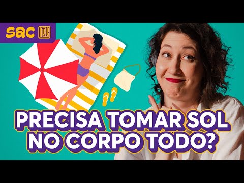 VITAMINA D: precisa tomar sol no corpo inteiro?