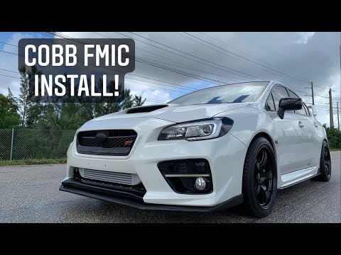 COBB Front Mount Intercooler! (2017 WRX STI DIY Install)