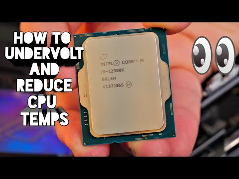 How to undervolt Intel Core i9 for lower temps without less performance