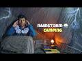 Solo Camping In Non Stop Heavy Rainstorm Thunderstorm Sounds Of Rain For Sleeping Camping Video