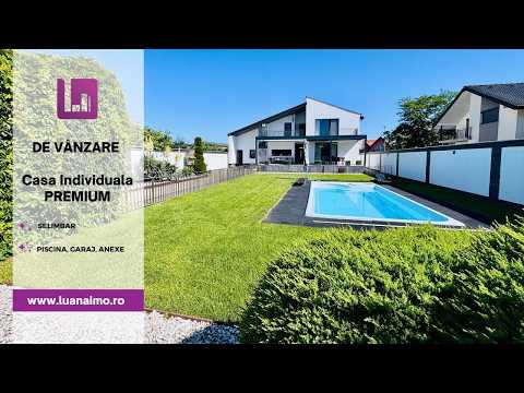 Casa individuala PREMIUM | Selimbar | piscina | garaj | video — Video