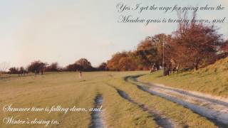 Urge for going (updated version)