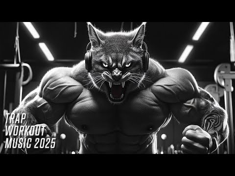 WORKOUT MUSIC 2025 🔥 POWERFUL HIPHOP TRAP & BASS 🔥 GYM MOTIVATION MUSIC 2025