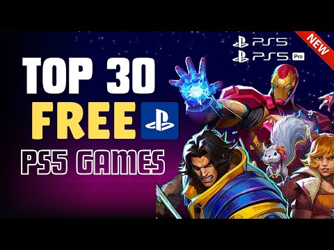 TOP 30 FREE PS5 Games You Can Play in 2025!🎮